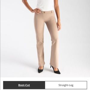Beta brand Boot-Cut | Khaki Twill Dress Pant Yoga Pants